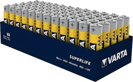 Aaa Çinko Karbon Super Lıfe (60Lı Paket)