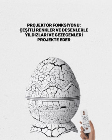 Dinozor Yumurta Gece Lambası