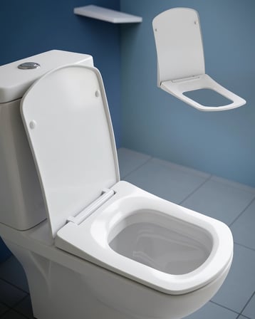 Klozet Kapağı Yavaş Kapanan Close