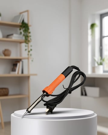 Isıya Dayanıklı Ergonomik Saplı Elektronik Lehimleme Havyası