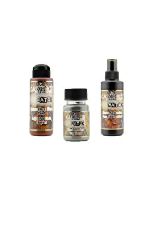 Cadence Pas Efekt Boyası 3'lü Set(pas Boyası+pas Aktivatör+demir Tozu)