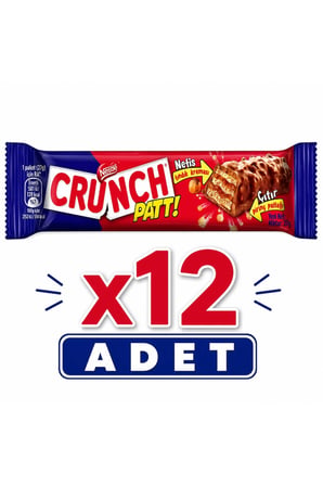 Nestle Nestlé Crunch Patt (27 g) x12 Adet
