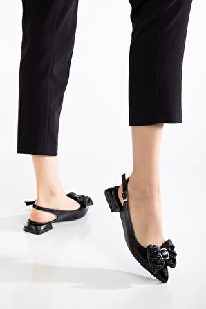 Suins Cruze Fiyonklu Kadın Babet Ayakkabı