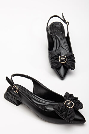 Suins Cruze Fiyonklu Kadın Babet Ayakkabı