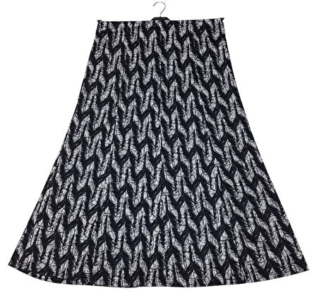 KADIN BELİ LASTİKLİ DESENLİ BALIK ETEK