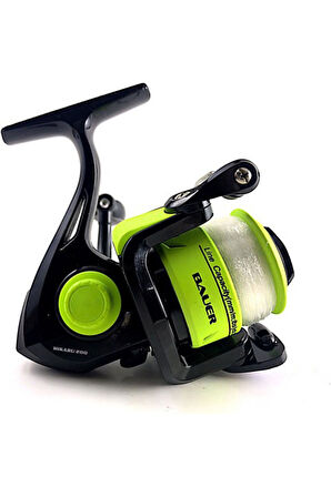 BAUER  Hıkaru 200 Lrf & Spin Olta Makinesi Misina Sarılı 5 Bilye