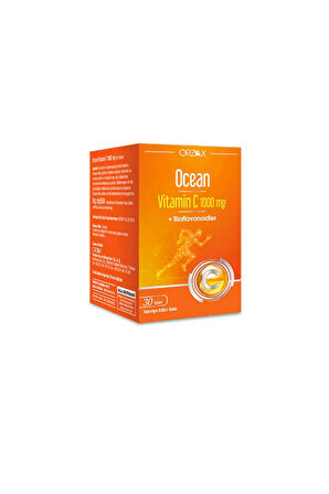Bağışıklık Güçlendirici C Vitamini 1000 Mg 30 Tablet