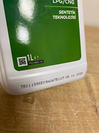 Castrol GTX 20W-50 1Litre Sentetik Motor Yağı (11/2024 Üretim)