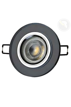 Zambak Dekoratif Modern Salon Koridor Mutfak Lamba Cam Spot 5w Beyaz Işık - Ct-6646