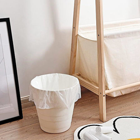 Arma Kimpack Beyaz Mini Boy 40 x 50 Cm. - 20 Litre Çöp Torbası Poşeti - 40 Adetlik 5 Rulo