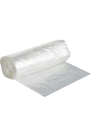 Canhome Beyaz Mini Küçük Boy 40x50 Cm. 30 Litre Çöp Torbası Poşeti - 40 Adetlik 10 Rulo