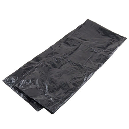 Endüstriyel Jumbo Boy Siyah Çöp Torbası Poşeti - 700 Gr. - 90 Litre - 80 x 110 Cm / 10 Adetlik Rulo