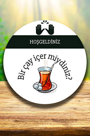 Cafe, Restoran, Çay Ocağı Duvar, Kapı Tablo Süs Modelleri, Ahşap Dekoratif Şık Duvar Dekorasyonu