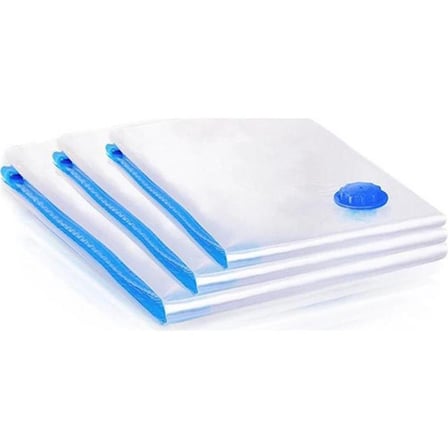 Vindex Vakumlu Giyisi Yastık Yorgan Saklama Torbası Poşeti Hurç - Jumbo - 73x130 Cm. -1 Paket