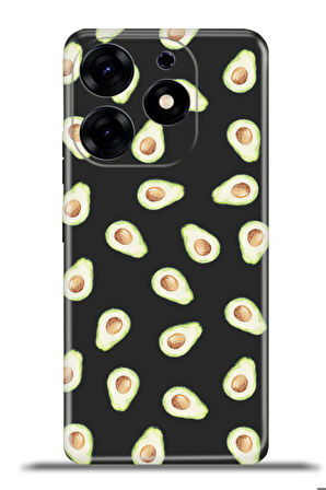 Tecno Spark 10 Pro Esnek Silikon Kamera Koruma 4k Desenli Özel Tasarım - Avocados