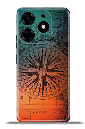 Tecno Spark 10 Pro Esnek Silikon Kamera Koruma 4k Desenli Özel Tasarım - Rota