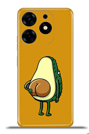 Tecno Spark 10 Pro Esnek Silikon Kamera Koruma 4k Desenli Özel Tasarım - Avocadass