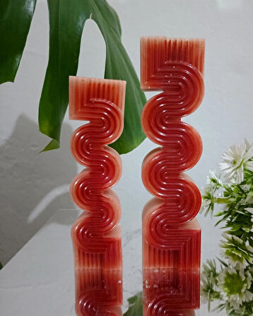 Curves Yasemin Kokulu Soya Mum - Doğum Günü - Sevgililer Günü - Hediyelik - Aromaterapi