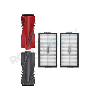 Roborock QRevo CurvX Uyumlu Ana Fırça ve Hepa Filtre-3 Parça