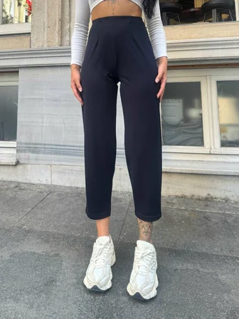civetta Kadın Krep Kumaş Balon Pantolon