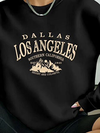 civetta Kadın Uzun Kollu Bisiklet Yaka Viskon Iki Iplik Bluz