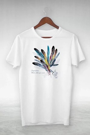 civetta Unisex Baskılı Oversize T-Shirt - Beyaz