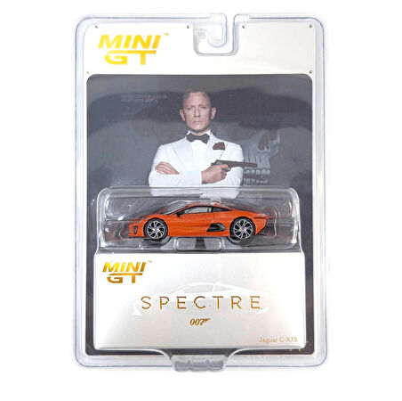 Mini BY 1:64 007 James Bond Spectre Jaguar CX75 Model Araba 