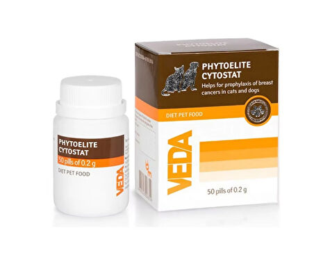 Veda Phytoelite Cytostat Diyetetik Tamamlayıcı Gıda Takviyesi Kedi&köpek 50 Tablet