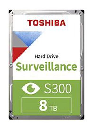 Toshiba S300 HDWT380UZSVA Sata 3.0 7200 RPM 3.5 inç 8 TB Harddisk