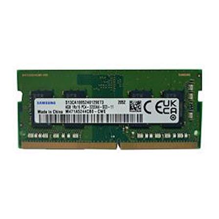 4 GB DDR4 3200 MHz SAMSUNG SODIMM KUTUSUZ (M471A5244CB0-CWE)