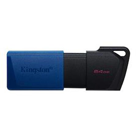 64 GB USB3.2 KINGSTON DATA TRAVELER EXODIA M SIYAH/MAVI (DTXM/64GB)