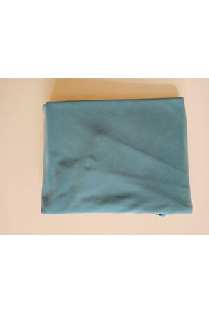 Çıtçıtlı Hijab , Penye Kumaş , Tesettür Bone , Hijab ,çıtçıtlı, Turkuaz Rengi