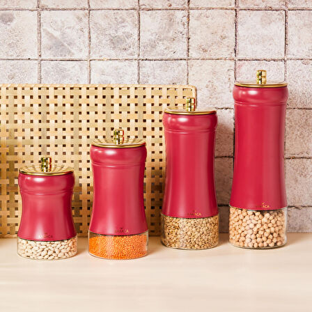 Karaca Gold Berry Vakumlu Cam Kavanoz Saklama Kabı L