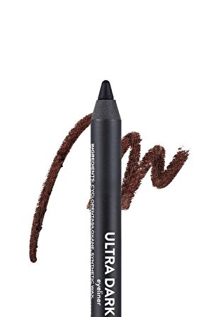 Flormar Kahverengi Göz Kalemi Ultra Eyeliner No: 012