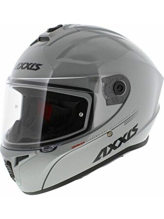 AXXIS DRAKEN S SOLID V.2 GLOSS GRAY (BİR BEDEN BÜYÜK SİPARİŞ VERİNİZ)