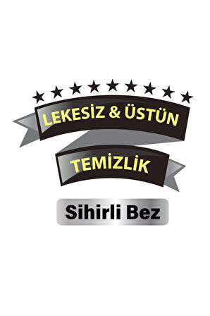 Happy Mikrofiber Premium Sihirli Cam bezi 3 Adet x 2 Adet