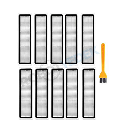 Dreame D10S D10S Pro Uyumlu Yedek Hepa Filtre ve Temizleme Fırçası-11 Parça
