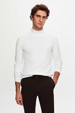 Slim Fit Kahverengi Beli Lastikli Bağcıklı Fermuarlı Likralı Rahat Jogger Pantolon 2HC03ORTJGR01