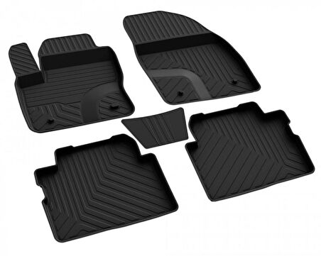 Ford C-Max 2 Ferrous 4D Havuzlu Kauçuk Paspas 2011 2015