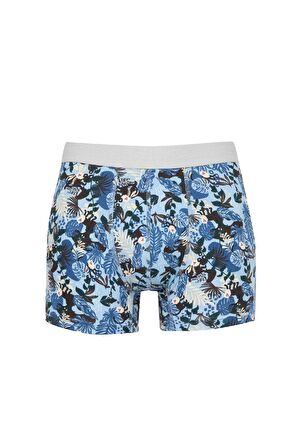 DeFacto Regular Fit Hayvan Baskılı 3'lü Boxer C9537AX24WNNV135