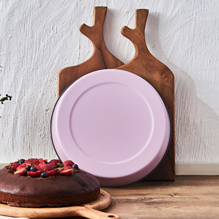 Karaca Multicake Karbon Çelik Lilac Yuvarlak Kek Kalıbı 28 Cm