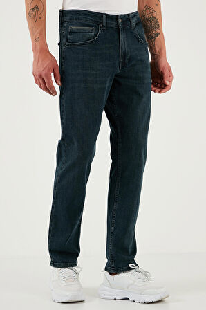 Mavi Slimfit Gerçek Kot Erkek Gömlek