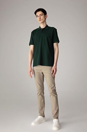 DeFacto Regular Fit Kısa Kollu Basic Düz Pike Kumaş Polo Tişört C1293AX24SPGN245