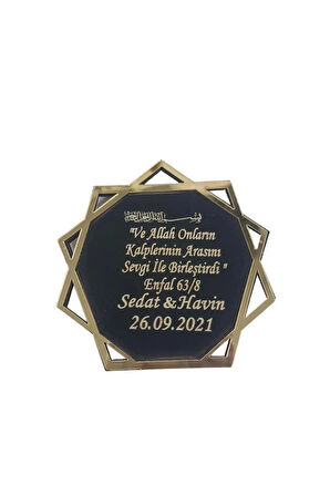 Söz Nişan Hatırası Magnet Söz Nikah Düğün Hatırası Magneti 25 Adet