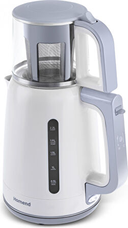 Homend Royaltea 1756H Plastik Çay Makinesi Beyaz