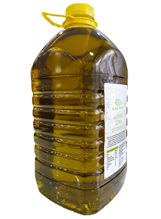 Salatalar ve Mezeler İçin Naturel Sızma Soğuk Sıkım Zeytinyağı 5 Litre