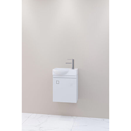 Mini 45 Cm Sağ Lavabolu Alt Modül