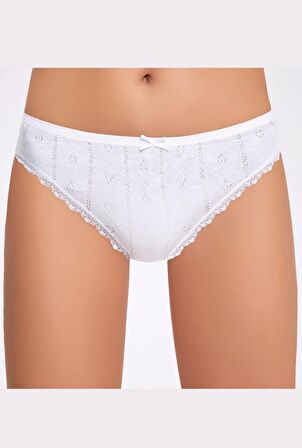 Jakarlı Transferli Ribana Bikini Külot