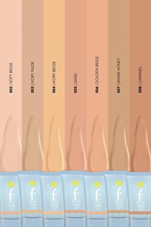 Flormar Sun Lovers Nemlendirici Etkili & Doğal Bitişli Renkli Güneş Koruyucu Spf50-007 Warm Honey