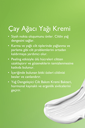 Çay Ağacı Kremi